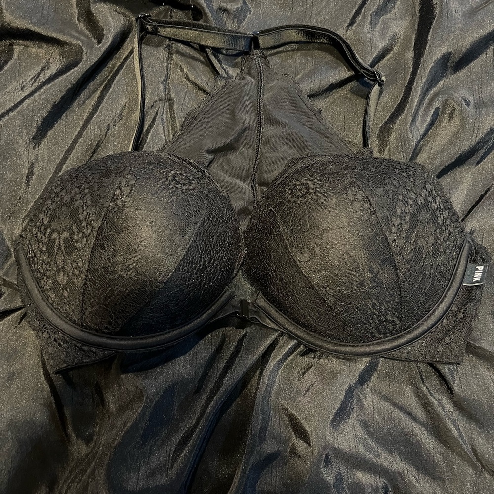 PINK Racerback Push-Up Bra